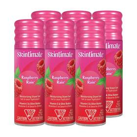 Energizer Personal Care I0004640 Skintimate Raspberry Rain Shave Gel For Women 6 Pack Shaving Cream