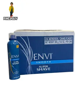 12278-02 Envi Lot Of 24 Smooth Super Shave Foam Eucalyptus Oil Nanosphere Tech 10.6 Oz 12278-02 Envi Lot Of 24 Smooth Super Shave Foam Eucalyptus Oil Nanosphere Tech 10.6 Oz