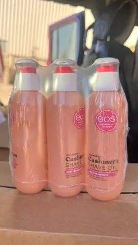 2041420 Eos Cashmere Shave Oil - Pink Champagne 3pack