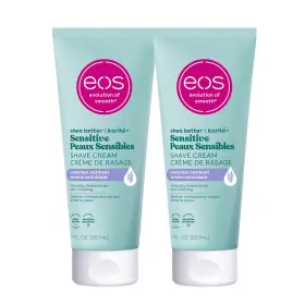 Eos 313039135194 Shea Better Shave Cream Sensitive Skin Fragrance Free 7oz 2 Pack