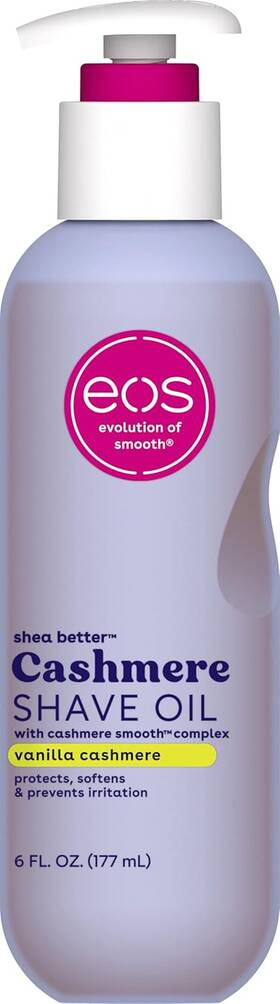 Eos 323074 Cashmere Skin Collection Shave Oil Vanilla Soothing And Moisturiz