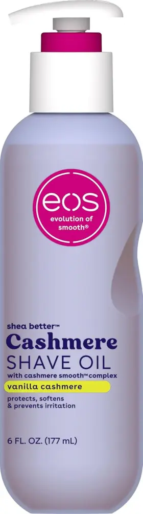 323074 Eos Cashmere Skin Collection Shave Oil Vanilla Soothing And Moisturiz