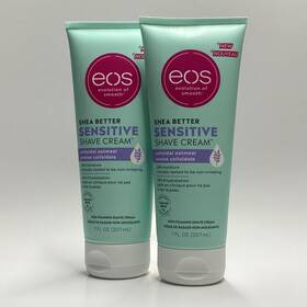 Eos 832992015218 Shea Better Shave Cream Sensitive Skin With Colloidal Oatmeal 7oz. Pack Of 2