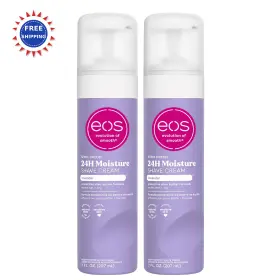 Eos 840044713913 Shea Better Shave Cream- Lavender 7 Fl Oz Pack Butter Aloe Vera Moisturizing