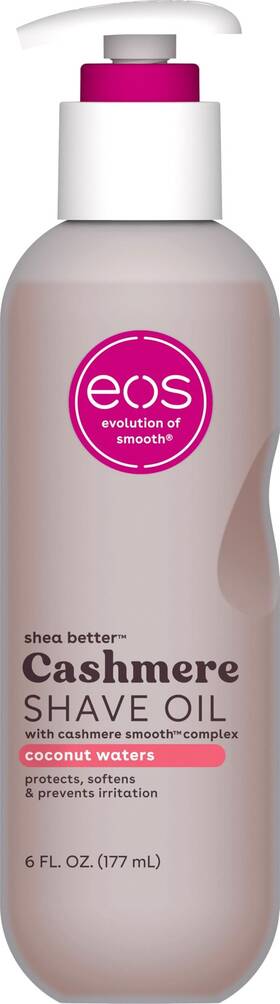 Eos B0crry4q8d Cashmere Shave Oil Coconut Waters Moisturizing With Shea Butter