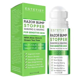 Estetist 313028556573 Razor Bump Stopper For Sensitive Skin Anti Roll-on With Aloe Vera &tea Tree