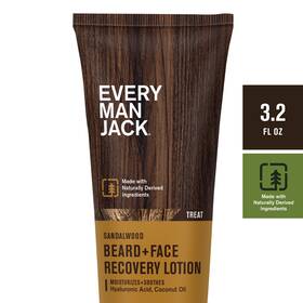 Every Man Jack 878639004948 Beard Face Recovery Lotion -relieve Dry - Sandalwood Scent