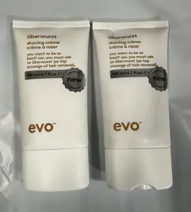 39563 Evo 2 X Uberwurst Shaving Creme 4.7 Ounce Brand New