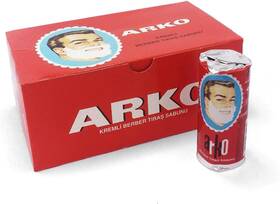 Evyap 313045995911 Arko Shaving Cream Soap Stick - 12 Pieces By