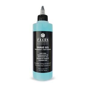 Facon 753132347368 Fac N Transparent Non-foaming Clear Shave Gel With Skin Soothing Aloe Vera Co