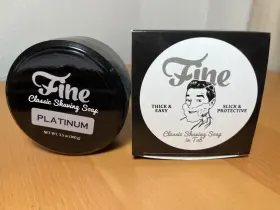 Fine Accoutrements 856518005941 Classic Shaving Soap In Tub Platinum Triple Milled Dutch Made Fine Accoutrements 856518005941 Classic Shaving Soap In Tub Platinum Triple Milled Dutch Made