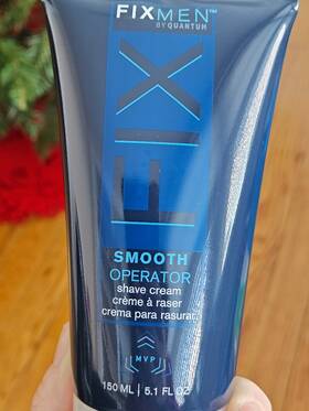 Fixmen 074469900539 By Quantum Smooth Operator Shave Cream 5.1floz - Salon Exclusive