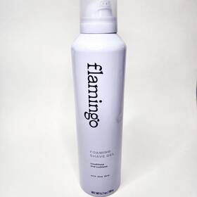 Flamingo 854620008058 Foaming Shave Gel With Aloe Vera 6.7oz