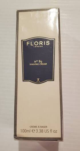 Floris 886266319731 London No 89 Shaving Cream 100ml 3.38 Oz