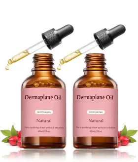Fokizoka 445018641617 Dermaplane Oil 2 Packs Shave For Women Help Prevent Razor Bumps When Use D
