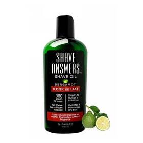 Foster And Lake 854586007096 Shave Answers Oil Bergamot 4 Oz