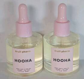Fruit Pharm 850053397059 2 Pack Hooha Pubic Hair And Skin Oil Jojoba Tea Tree 1.7 Fl Oz
