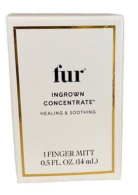 Fur 869121000128 Ingrown Concentrate .5/0.5oz/14ml Oil And Finger Mitt New