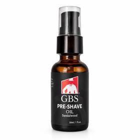 G.b.s 313100345330 G.b.s Pre-shave Oil For Sensitive Skin Sandalwood 1-oz