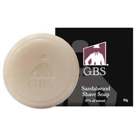 G.b.s 5747 G.b.s Mens Sandalwood Shaving Soap With Shea Butter And Glycerin 3oz
