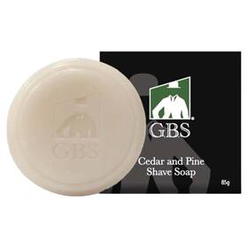 G.b.s 744759390219 G.b.s 97% All Natural Shave Soap Set For Men Cedar And Pine