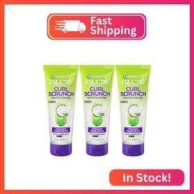 Garnier 603084555147 Fructis Style Curl Scrunch Controlling Gel For Shape And Shine 6.8 Fl Oz