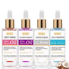 Genggui 717308591979 After Shave Oil And Skin Recovery Serum Soothing Post Hair Removal Treatment W