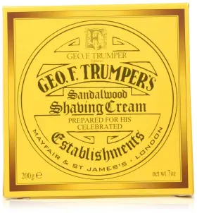 95223 Geo F. Trumper Sandalwood Soft Shaving Cream Jar 7 Ounce Pack Of 1