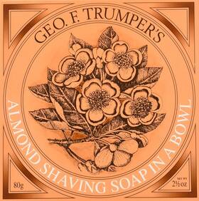 Geo F. Trumper W093380 Almond Shaving Soap With Wood Bowl 80 Gram