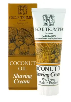 W094479 Geo F. Trumper Coconut Oil Soft Shaving Cream 75 Gram