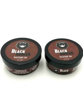 Gibs 099461830967 Grooming Black Kodiak Beard Balm Aid 2 Oz-2 Pack