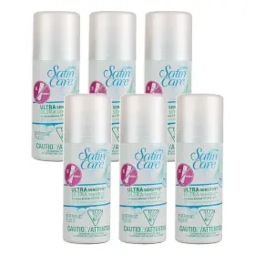 Gill653788-6 Gillete Pack Of 6 New Satin Care Shave Gel Ultra Sensitive 2.5 Ounce