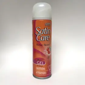 Gillette 047400062245 Satin Care Radiant Apricot Shave Gel 7oz New Vintage Htf Discontinued