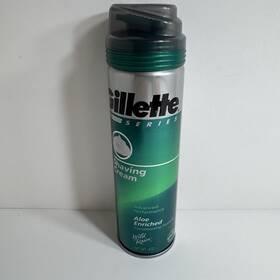 Gillette 047400130913 Series Wild Rain Shaving Cream 9oz Vintage 1992 New
