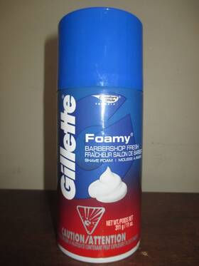 Gillette 047400249080 Foamy Shave Cream Barber Shop Clean 11 Oz Barbershop