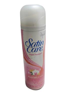 Gillette 047400312579 Satin Care Floral Passion Shave Gel 7 Oz