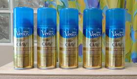 Gillette 047400653887 Lot Of 5 Venus Olay Vanilla Cashmere Travel Size Shave Gel 2.5 Oz Ea