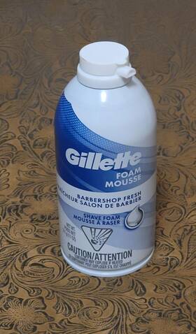 Gillette 047400662285 1 Foam Mousse Barbershop Fresh Shave 11 Oz Discontinued
