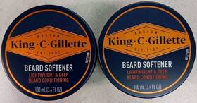 Gillette 047400670464 2 King C. Beard Softener Deep Conditioning With Cocoa Butter Size 3.4fl Oz