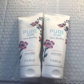 Gillette 047400670686 Lot 2 Pure By Venus - Vera Bradley Honeyflower Shave Cream 6 Fl Oz