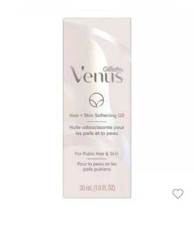 Gillette 047400672505 Venus Womens Pubic Hair And Skin Softening Oil 1 Fl Oz New