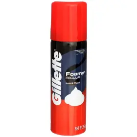 Gillette 191565713358 Foamy Mens Original Comfort Glide Shaving Cream 2.0oz 24 Pack