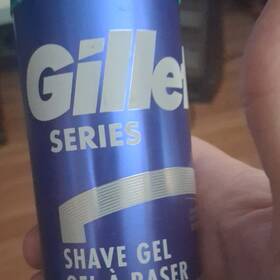 Gillette 30688323d2 Series Shave Gel Soothing Aloe Vera Menthol Sensitive Skin 198g