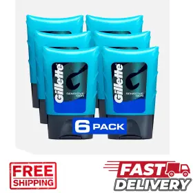 3546818 Gillette After Shave Gel Sensitive Skin 2.5oz Pack Of 6 3546818 Gillette After Shave Gel Sensitive Skin 2.5oz Pack Of 6