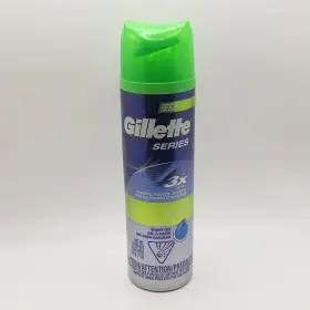 47400130708 Gillette Series 3x Shave Gel For Sensitive Skin 7oz With Aloe