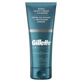 Gillette 474006831744 Male Intimate 2-in-1 Pubic Shave Cream And Cleanser 6 Oz