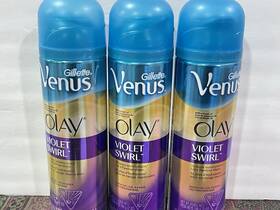 Gillette 53654 Venus Olay Violet Swirl Shave Gel 7 Oz Each 3 Pack