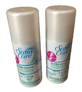 Gillette 643644 Satin Care Ultra Sensitive Shave Gel For Women Pack Of 2-2.5oz Each