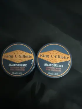 67046 Gillette King C Beard Softener Lightweight And Deep Conditioning 3.4 Oz-lot Of 2 67046 Gillette King C Beard Softener Lightweight And Deep Conditioning 3.4 Oz-lot Of 2