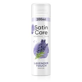 Gillette 702018065349 Satin Care Shave Gel For Women Lavender 200ml Smooth And Gentle